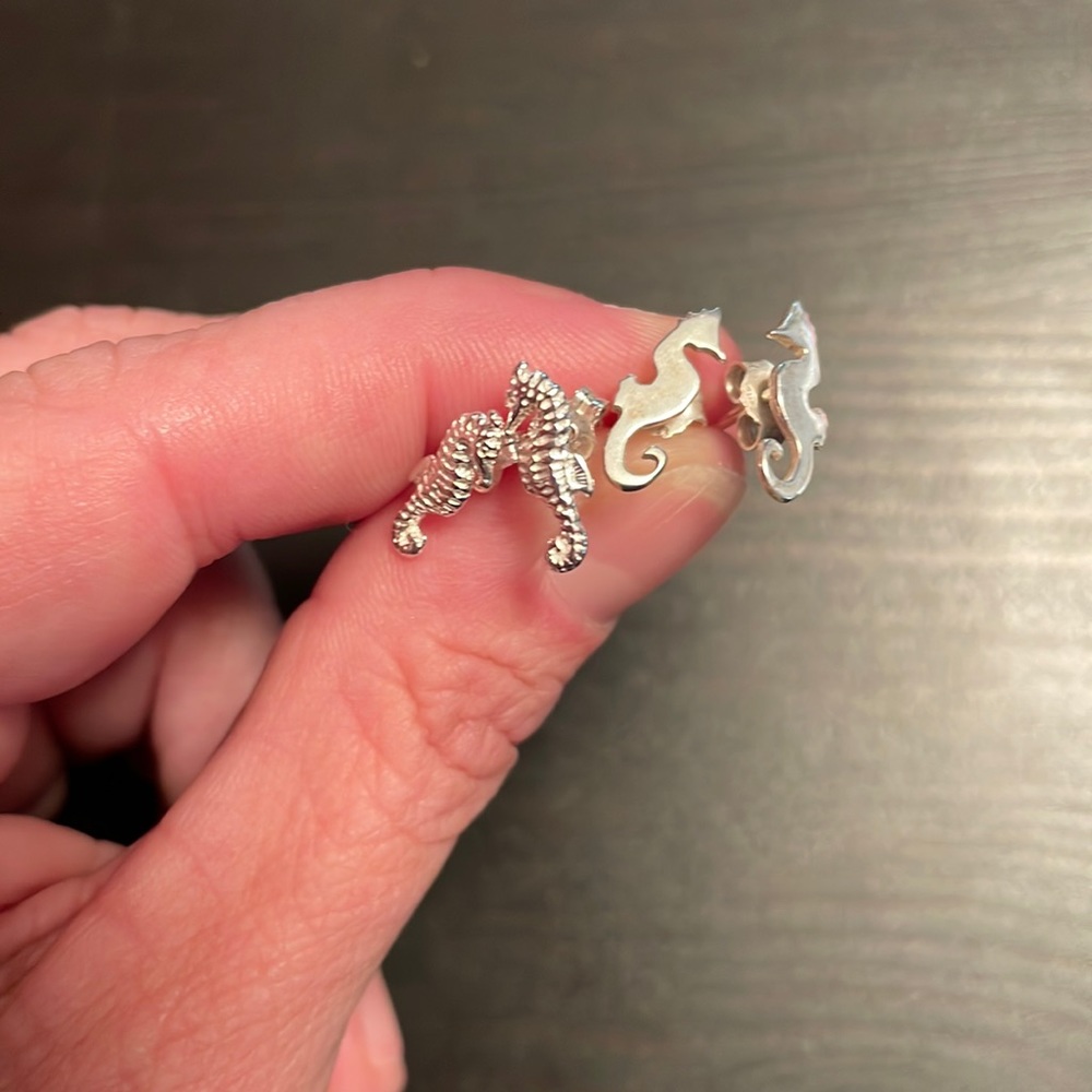 Seahorse Stud Earrings